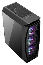 Компьютер  IRU Game 510B5GMA miditower i5 11400F (2.6) 16Gb SSD1Tb RTX3060 12Gb Free DOS GbitEth 650W черный