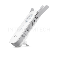Повторитель беспроводного сигнала TP-Link SOHO  RE450 10/100/1000BASE-TX/Wi-Fi белый поставляется без кабеля RJ-45