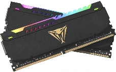 Оперативная память DDR 4 DIMM 32Gb (16Gbx2) PC25600, 3200Mhz, CL18, PATRIOT Viper Steel RGB (PVSR432G320C8K) (retail)