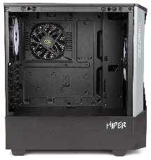 Корпус Hiper CC BG черный без БП ATX 2x120mm 1x140mm 2xUSB3.0 audio bott PSU