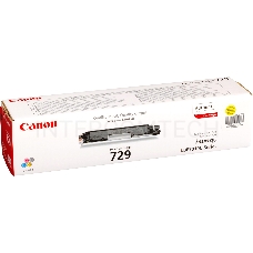 Тонер-картридж Canon Cartridge 729Y (4367B002) желтый для LBP-7010C/7018C 1000 стр.