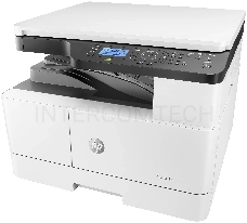 МФУ HP LaserJet MFP M438n, принтер/сканер/копир, (A3, скор. печ. 22 стр/мин, разр. скан. 600х600, печати 1200х1200, Ethernet (RJ-45), USB)