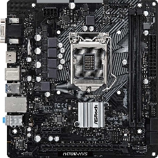 Материнская плата ASRock H470M-HVS LGA1200, H470, 2*DDR4, D-Sub+HDMI, 4xSATA3 6.0, 2xUSB 3.2, 4xUSB 2.0, mATX