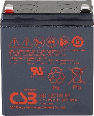 Батарея CSB HR 1221W (12V, 5Ah) F2