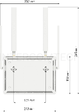 Роутер беспроводной Keenetic Skipper 4G (KN-2910) AC1200 10/100/1000BASE-TX/4G cat.4
