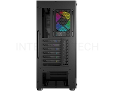 Корпус MSI MAG VAMPIRIC 010 / mid-tower, ATX, tempered glass side panel / 1x 120mm A-RGB fan inc. / MAG VAMPIRIC 010