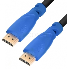 Кабель HDMI Ver.1.4 Red jack HDMI19 (m)/HDMI19 (m) 3м феррит.кольца Позолоченные контакты