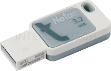 Флеш Диск Netac UA31 64Gb <NT03UA31N-064G-32BL>, USB3.2