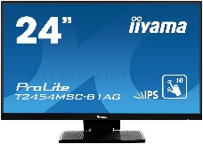Монитор жидкокристаллический Iiyama Монитор LCD 23.8 [16:9] 1920х1080(FHD) IPS, nonGLARE, TOUCH, 250cd/m2, H178°/V178°, 1000:1, 5М:1, 4ms, VGA, HDMI, USB-Hub, Height adj, Tilt, Speakers, 3Y, Black