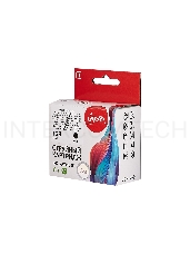 Струйный картридж Sakura F6V17AE (№123 Black) для HP, черный, 18 мл., 600 к.