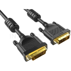 Кабель Aopen  DVI (24+1) M/M  1.8m, 2 фильтра Aopen/Qust <ACG442GD-1.8M>