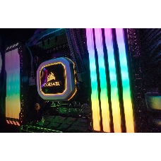 Память оперативная Corsair DDR4, 3600MHz 32GB 4x8GB DIMM, Unbuffered, 18-22-22-42, XMP 2.0, VENGEANCE RGB PRO Heatspreader, RGB LED, 1.35V