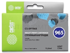 Картридж струйный Cactus CS-EPT965 светло-голубой для Epson Stylus Photo R2880 (13ml)