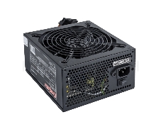 Блок питания 600W Exegate 600PPX RTL, ATX, SC, black, APFC, 14cm, 24p+(4+4)p, PCI-E, 5SATA, 3IDE, FDD + кабель 220V с защитой от выдергивания