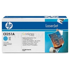 Тонер-картридж HP CE251A голубой для CLJ CM3530/CP3525 7000стр.
