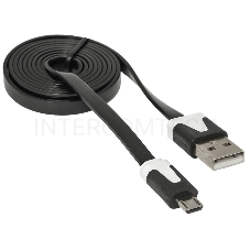 Кабель Defender USB08-03P USB2.0 AM-MicroBM, 1.0м