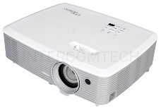 Проектор Optoma EH400 (DLP, 1080p 1920x1080, 4000Lm, 22000:1, 2xHDMI, MHL, 1x2W speaker, 3D Ready, lamp 10000hrs, WHITE)