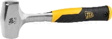 Кувалда JCB JHM007 цельнокованая, двухкомпонентная виброгасящая рукоятка, 1130г