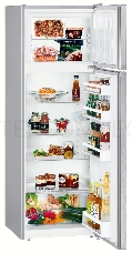 Холодильник LIEBHERR Холодильник LIEBHERR/ 157.1x55x63, 218/52 л, ручная разморозка, верхняя морозильная камера, серебристый