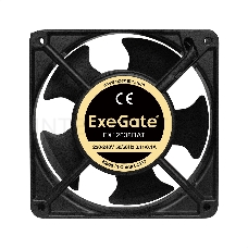 Вентилятор 220В ExeGate EX289019RUS EX12038BAT (120x120x38 мм, 2-Ball (двойной шарикоподшипник), клеммы, 2700RPM, 43dBA)