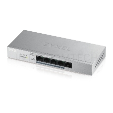 Коммутатор Zyxel GS1200-5HPv2-EU0101F 5G 4PoE+ 60W управляемый