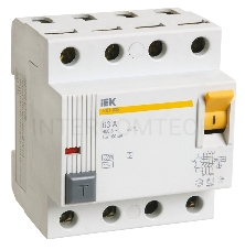 Iek MDV12-4-040-100 УЗО ВД1-63S 4Р 40А 100мА ИЭК 