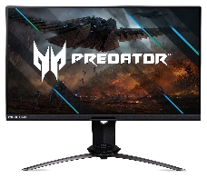 МОНИТОР 24,5 Acer Predator X25 Black (IPS, LED, Wide, 1920x1080, 360Hz, 1ms, 178°/178°, 400 cd/m, 1000:1, +DP, +2хHDMI,