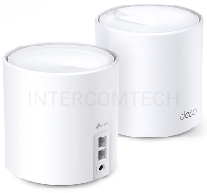 Система TP-Link Mesh AX3000 Whole Home  Wi-Fi System, Wi-Fi 6, 2402Mbps (4 streams) at 5GHz and 574Mbps (2 streams) at 2.4GHz, 2 Gigabit ports of each unit, support OFDMA, MU-MIMO, 802.11k/v/r seamless roaming, support WPA3, HomecareTM system, easy setup