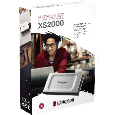 Накопитель SSD Kingston USB 3.2 4Tb SXS2000/4000G XS2000 1.8 серый