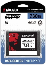 Твердотельный накопитель Kingston 7680GB DC500R 2.5 SATA 3 R/W 545/490MB/s IOPs 552 000/225 000, (0,5 DWPD/5 лет)