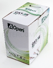 Кабель  Light UTP 4 пары кат.5е (бухта 305м)  Aopen/Qust <ANC514-40>