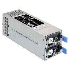 Серверный БП с резервированием 2U Redundant 2x550W ExeGate EX292321RUS Industrial-RTS550 (APFC, КПД 94% (80 PLUS Platinum), 4 cm fan, 24pin, 2x(4+4)pin, 2PCIe, 2SATA, 6IDE, Cable Management)