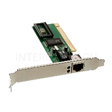 Сетевой адаптер ExeGate EXE-520 PCI 10/100Mbps  RTL8139D (OEM) EX281223RUS