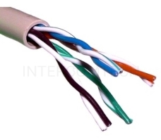 Кабель сетевой FTP cat 5E 305m solid (AWG26),0.50mm,CCA alloy cat5E 305м стандартный (PN-631962)