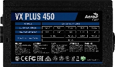 Блок питания Aerocool ATX 450W VX-450 PLUS (24+4+4pin) 120mm fan 2xSATA RTL