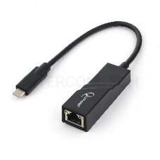 Сетевой адаптер Ethernet Gembird A-CM-LAN-01 USB C-type - Fast Ethernet adapter