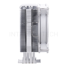 Кулер для процессора Cooler Master Hyper 212 Halo White (150W, 4-pin, 154mm, tower, Al/Cu, fans: 1x120mm/51.88CFM/27dBA/2050rpm, White, 1700/1200/115x/AM4/AM5)