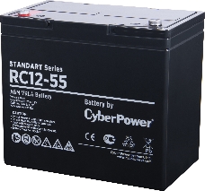 Батарея SS CyberPower Standart series RC 12-55 / 12V 55 Ah