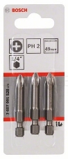 Набор бит Bosch 2607001528 3 БИТ 49ММ PH2 XH