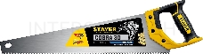 Ножовка универсальная (пила) STAYER Cobra 3D 450мм, 7TPI, 3D зуб, точн.рез вдоль и поперек волокон, для средних заготовок из всех видов материалов