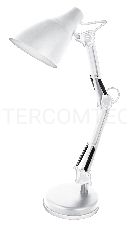 Светильник KD-331 C01 настол. 230В 40Вт E27 бел. Camelion 12790