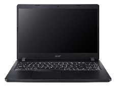 Ноутбук ACER TravelMate P2, 15,6 FHD (1920х1080) IPS, i3-10110U 2.10 Ghz, 4 GB DDR4, 256GB PCIe NVMe SSD, UHD Graphics , WiFi, BT, HD camera, FPR, 48Wh, Linux, 3 CI, Black