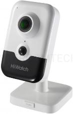 Видеокамера IP Hikvision HiWatch DS-I214(B) 4-4мм цветная корп.:белый/черный