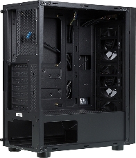 Корпус Formula F-3401 (V1) черный без БП ATX 3x120mm 2xUSB2.0 1xUSB3.0 audio bott PSU