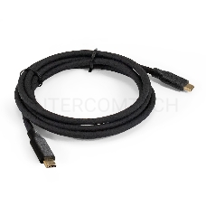 Кабель для зарядки ExeGate EX-CCP-USB3.1-CMCM2-1.8 (USB Type Cm/Cm, Gen.2, 10Gbit/s, 5A, 100W, 1,8м)