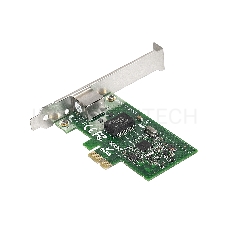 Сетевой адаптер ExeGate EXE-i210AT PCI Express 2.0 10/100/1000Mbps 1xRJ-45 (Copper) Intel WGI210AT