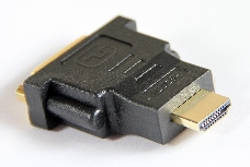 Переходник Aopen DVI-D 25F to HDMI 19M позолоченные контакты <ACA311>