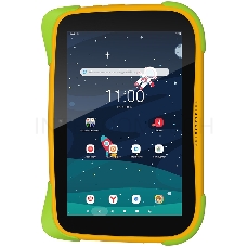 Планшет Topdevice Kids Tablet K8, 8.0 (1280x800) IPS display, Android 11 (Go edition) + HMS apps, up to 1.8GHz 4-core RK3566, 2/32GB, BT 4.1, WiFi, USB-C, microSD card slot, 0.3MP front cam + 2.0MP rear cam, 4000mAh bat, orange