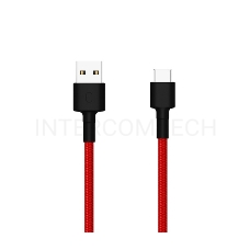 Кабель USB XIAOMI Mi Braided USB Type-C Cable SJX10ZM 100см красный