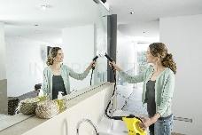 Пароочиститель ручной Karcher SC 1 1200Вт желтый